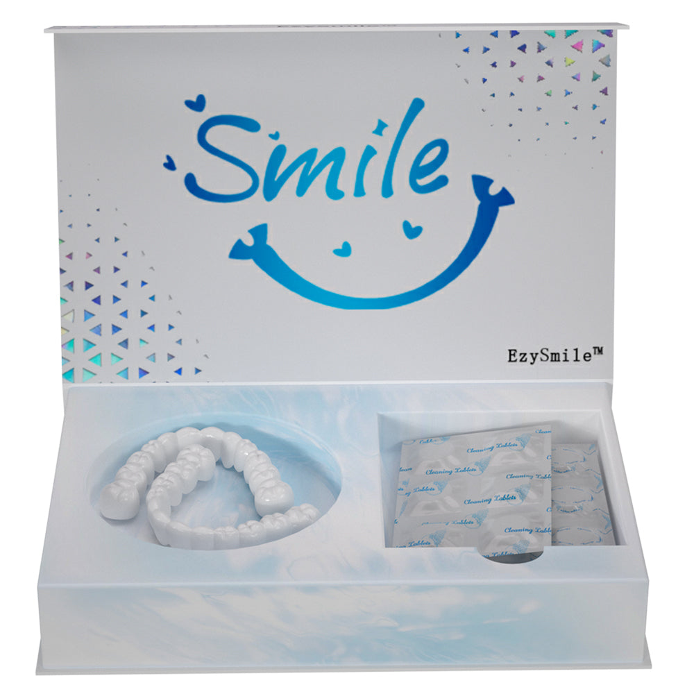 ✅Official Store | EzySmile™ Moldable Dentures and Dedicated Cleaning Tablets⭐Obtain Australian Dental Association (ADA) Certification