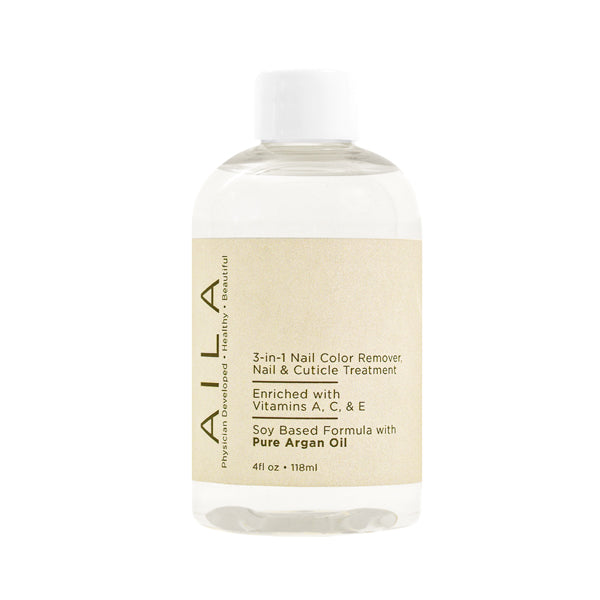 3-in-1 Nail Colour Remover with Pure Argan Oil