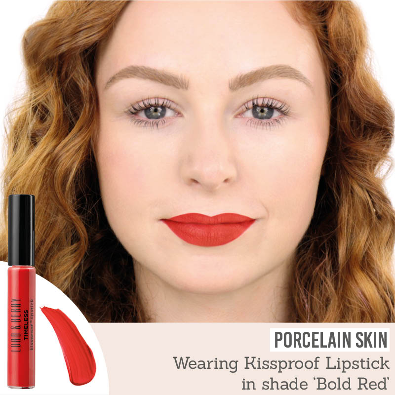Timeless Kissproof Lipstick in 'Bold Red'
