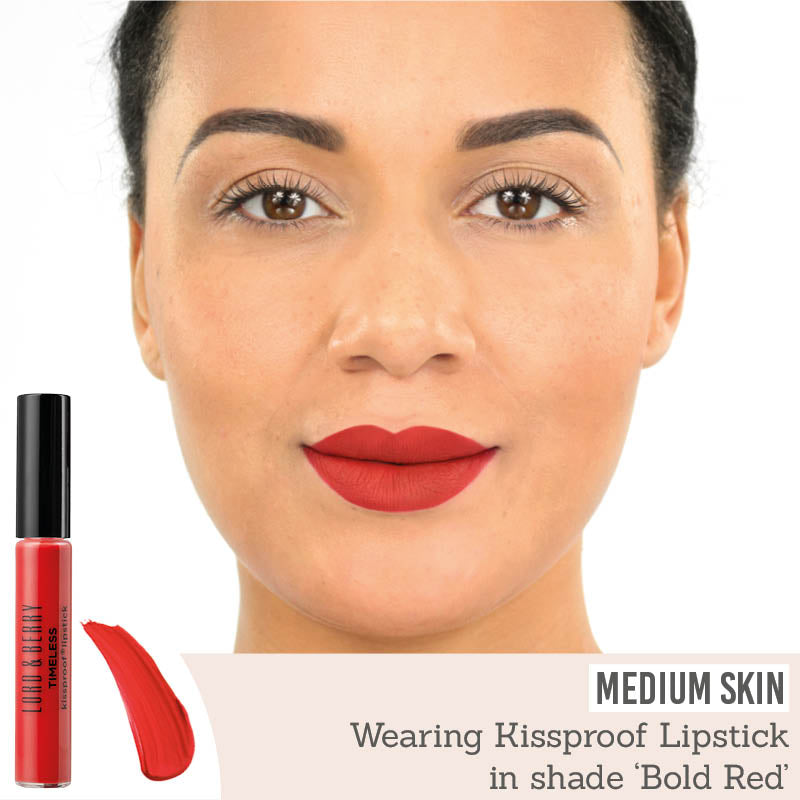 Timeless Kissproof Lipstick in 'Bold Red'