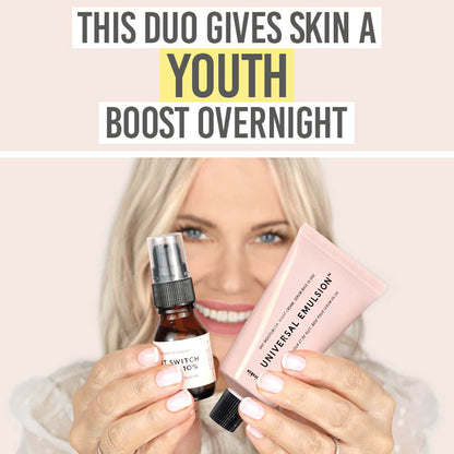 Universal Emulsion & Night Switch PHA/AHA 10% Duo